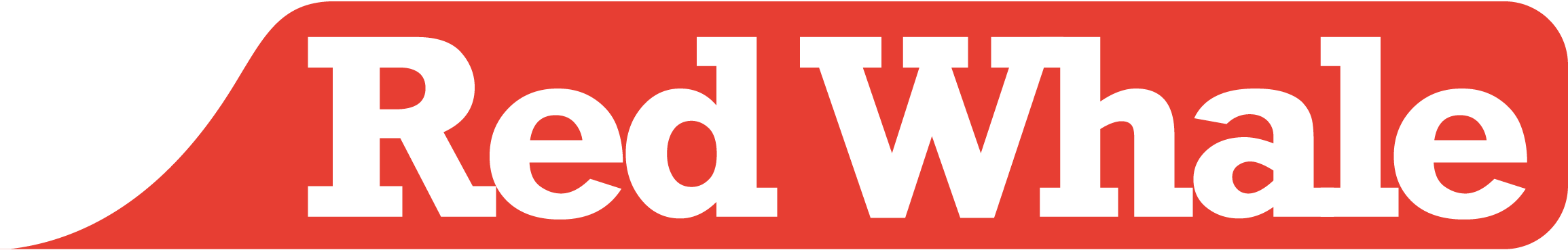 Red whale logo